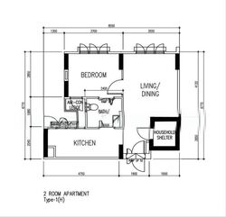 Blk 808B Chai Chee Road (Bedok), HDB 2 Rooms #590811121